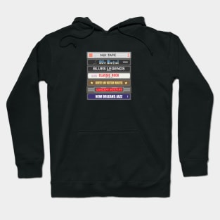 Cassette Stack (horizontal) Hoodie